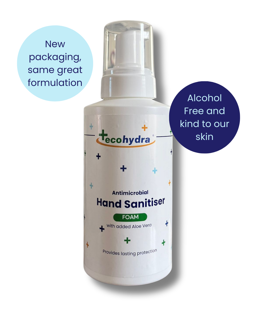 Alcohol Free Foam Hand Sanitiser with Pump (500ml)