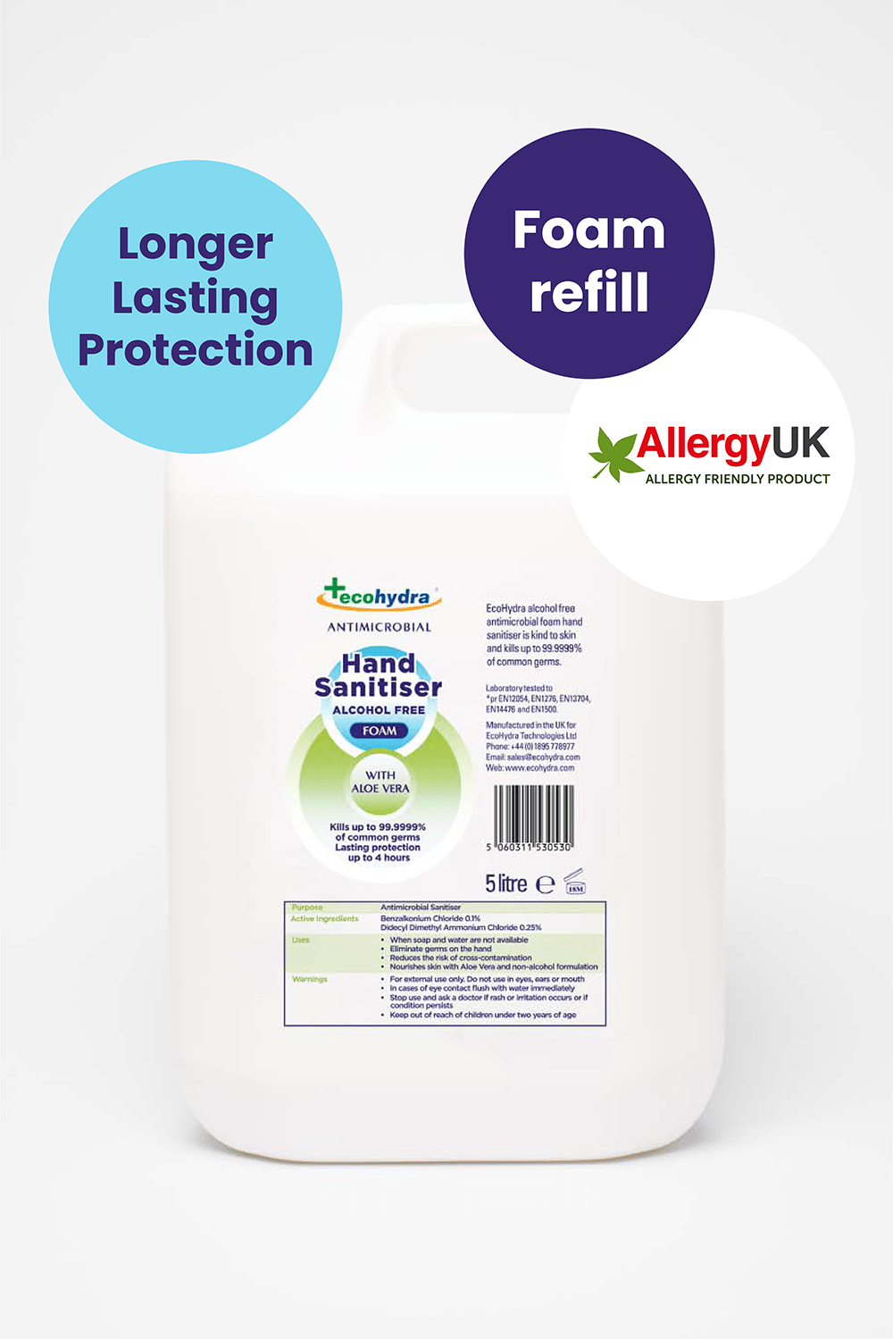 2 x 5L Hand Sanitiser Refill Tubs (£19.95 each)