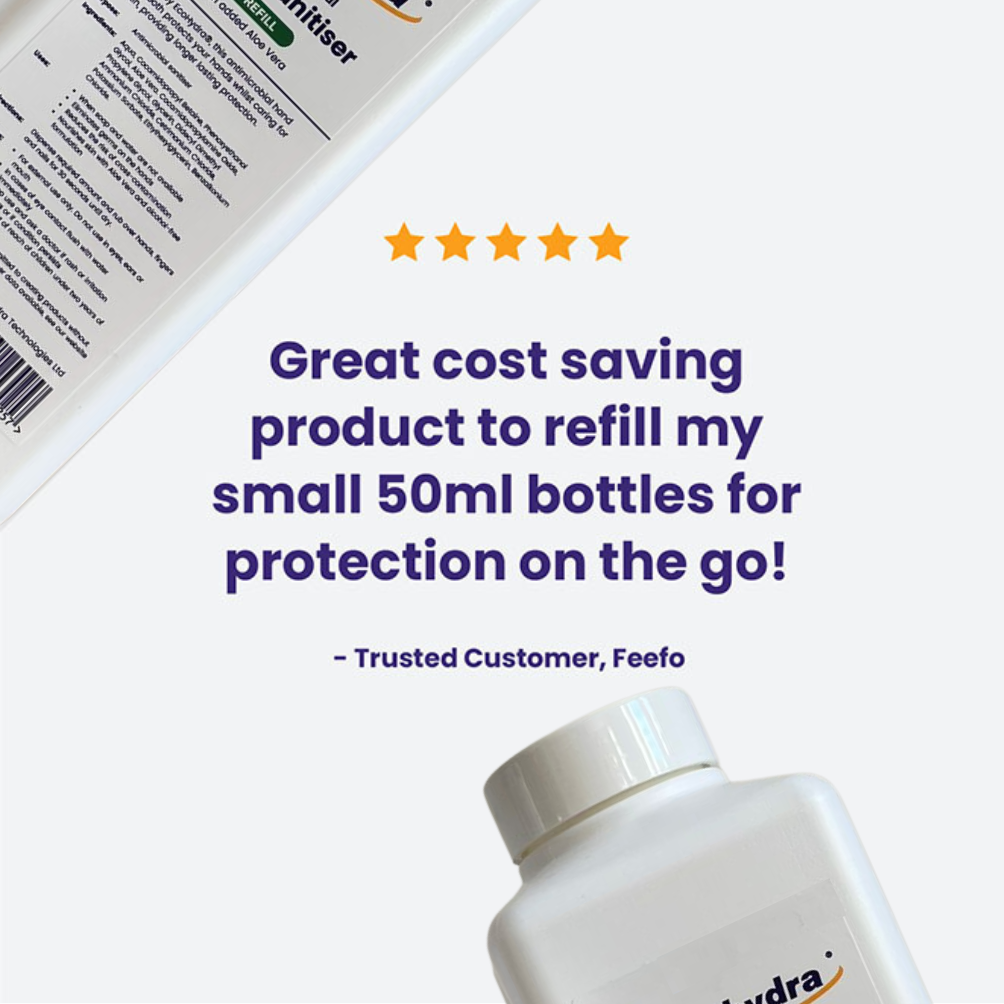 Alcohol Free Hand Sanitiser Refill Bottle (500ml)